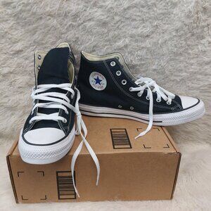 Converse Men's Chuck Taylor All Star High-Top Sneakers in Black Canvas US13